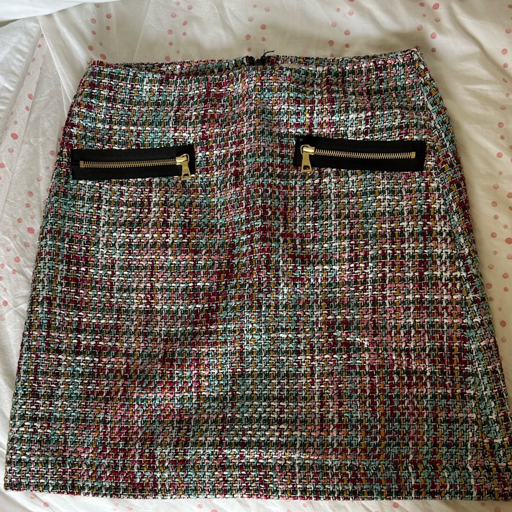 Loft twill skirt